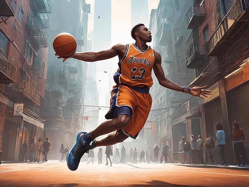 男子站在无人机上投篮，结果球反弹到无人机上失衡摔落